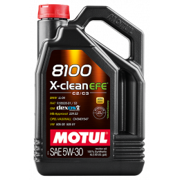 Моторное масло MOTUL 8100 X-clean EFE 5W30 (4 л.)