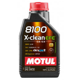 Моторное масло MOTUL 8100 X-clean EFE 5W30 (1 л.)