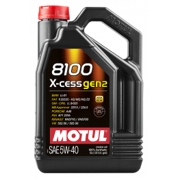 Моторное масло MOTUL 8100 X-cess GEN2 5W40 (5 л.)