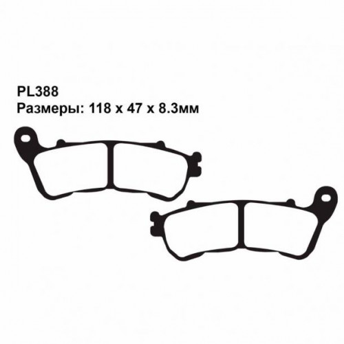 Тормозные колодки Puller PL388